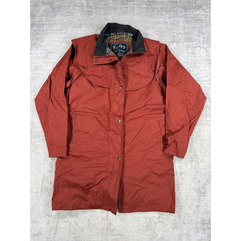Jack Murphy Jacket Men 6 Rust Red Malvern Waterproof Cape Equestrian Heritage
